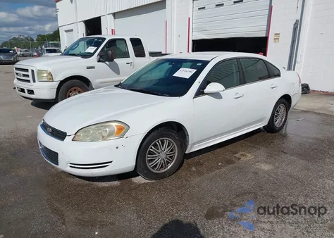 2010 Chevrolet Impala Police z USA, uszkodzony, nr VIN 2G1WD5EM1A1242799